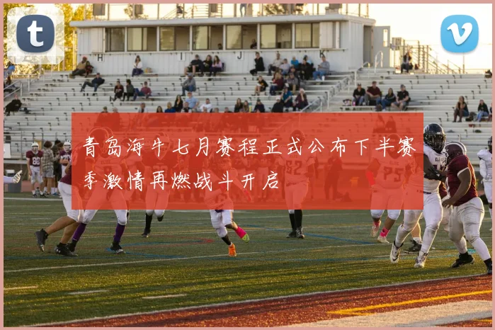 青岛海牛七月赛程正式公布下半赛季激情再燃战斗开启